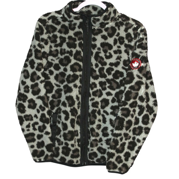 Canada Weather Gear Sweater Cheetah Print Size M - Picture 1 of 6